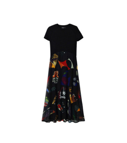 Desigual Dress 24SWVK47 Black