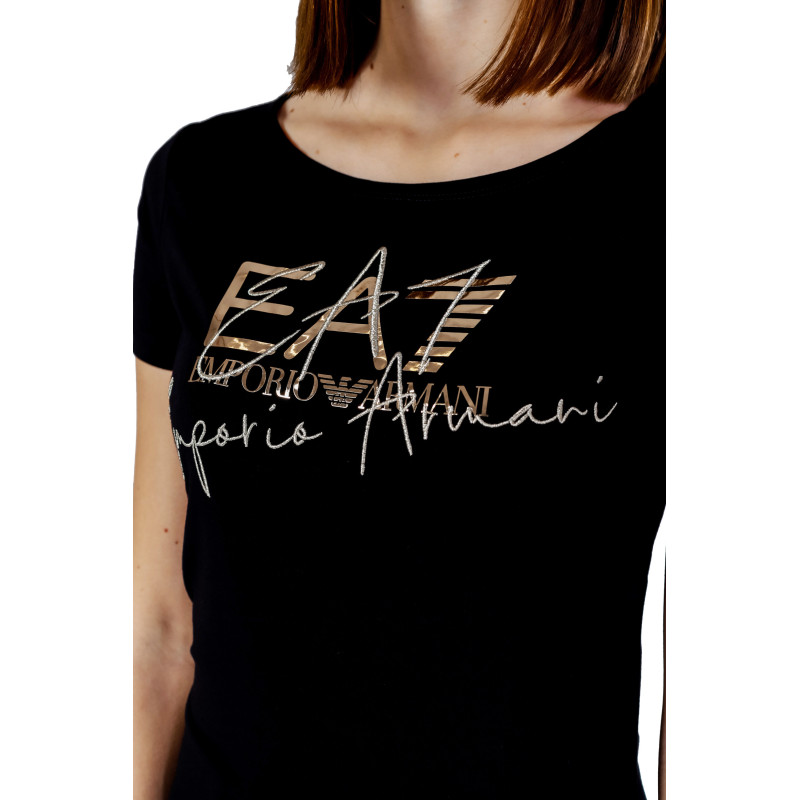 Ea7 T-shirts 3DTT26 TJFKZ Black