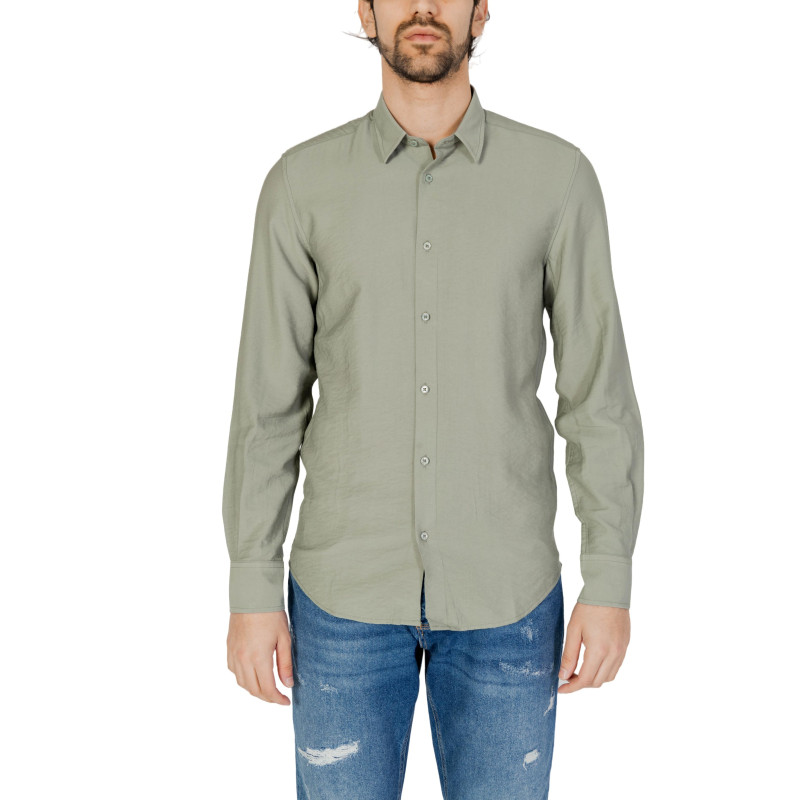 Antony Morato Shirts MMSL00721-FA400082 Green