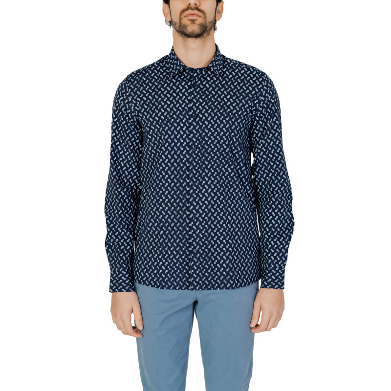 Antony Morato Shirts MMSL00614-FA430604 Blue