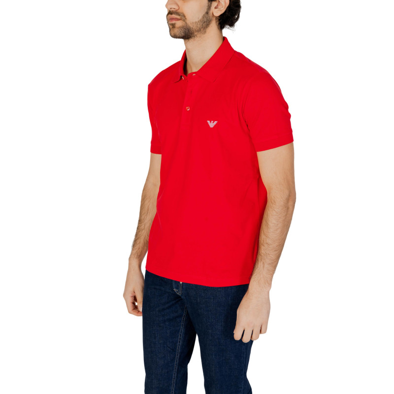 Emporio Armani Polo T-shirts 211804 4R461 Red