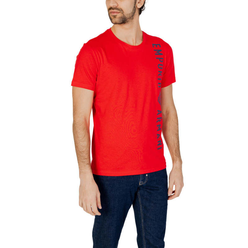 Emporio Armani T-shirts 211818 4R479 Red