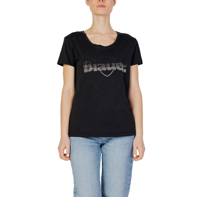 Blauer T-shirts 24SBLDH02335 Black