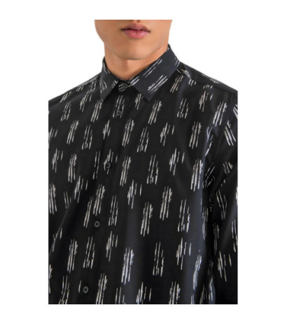 Antony Morato Shirts MMSL00614-FA430593 Black