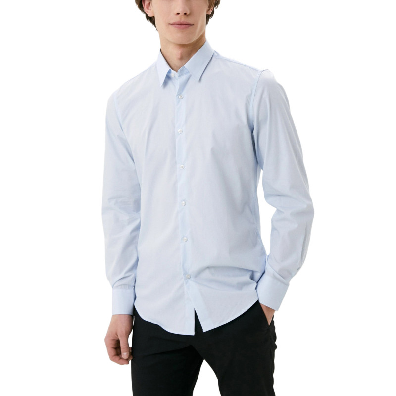 Antony Morato Shirts MMSL00628-FA400078 Light Blue