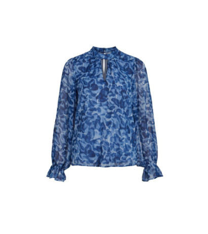 Vila Clothes Blouse 14092629 Blue