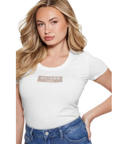 Guess T-shirts W4RI33 J1314 White