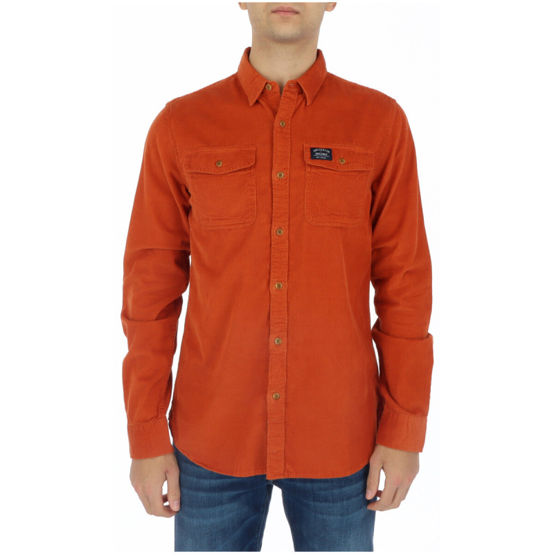 Superdry Shirts M4010722A Orange