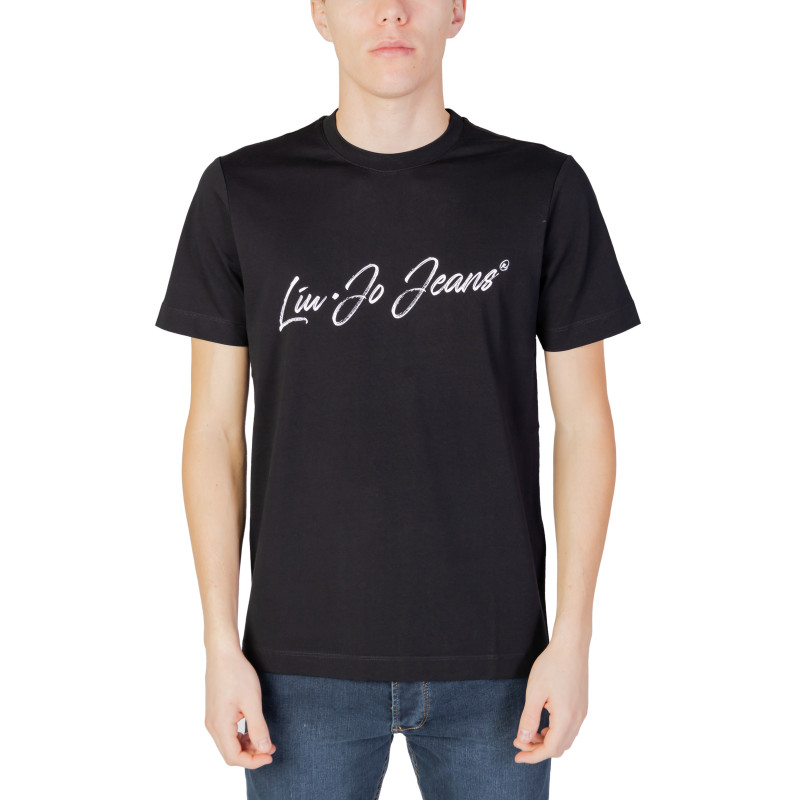 Liu Jo T-shirts M223P204SIGNJEANS Black