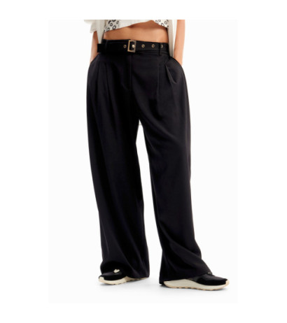 Desigual Trousers 23WWPW24 Black