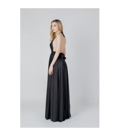 Sol Wears Women Dress WH7_11420500009_Nero Black