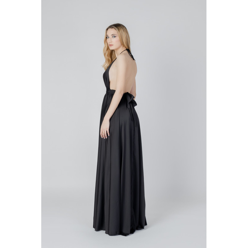 Sol Wears Women Dress WH7_11420500009_Nero Black