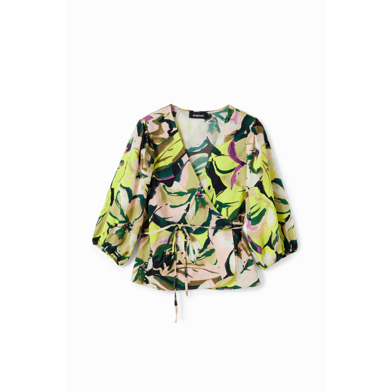 Desigual Blouse 23WWBW34 Green