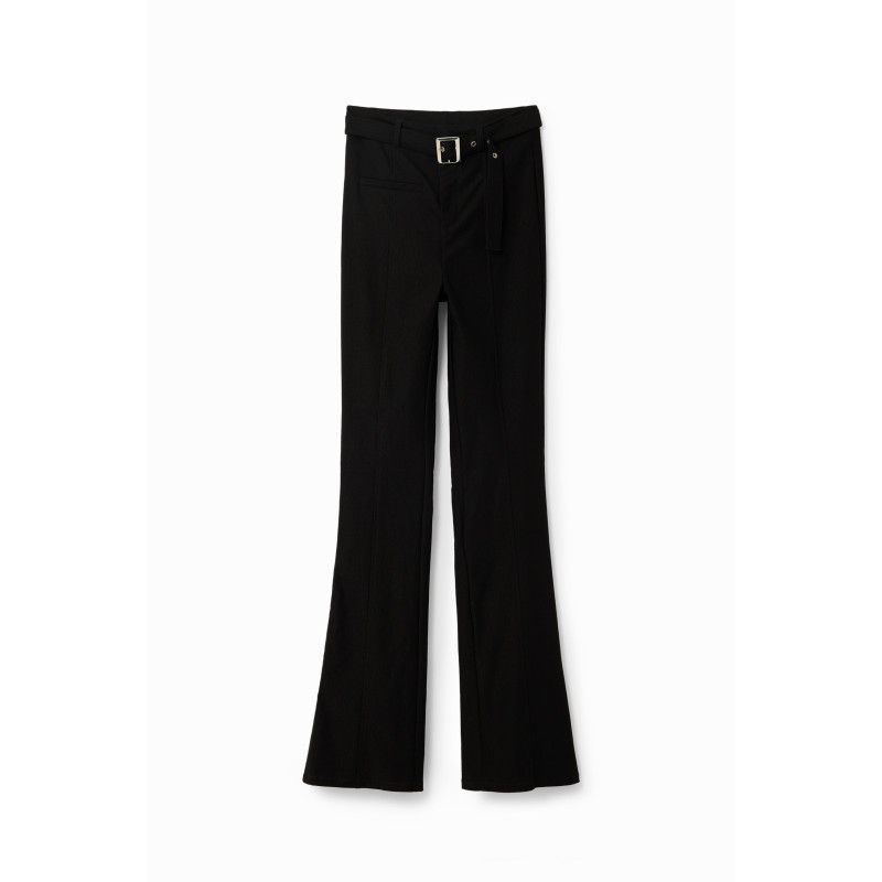 Desigual Trousers 23WWPW05 Black