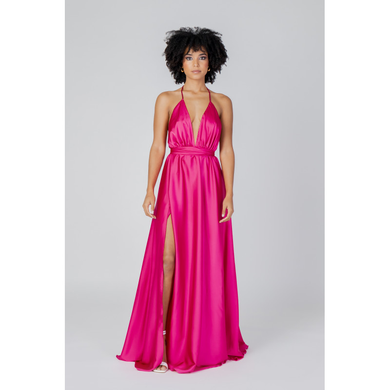 Sol Wears Women Dress WH7_11420500134_Fuxia Fuchsia