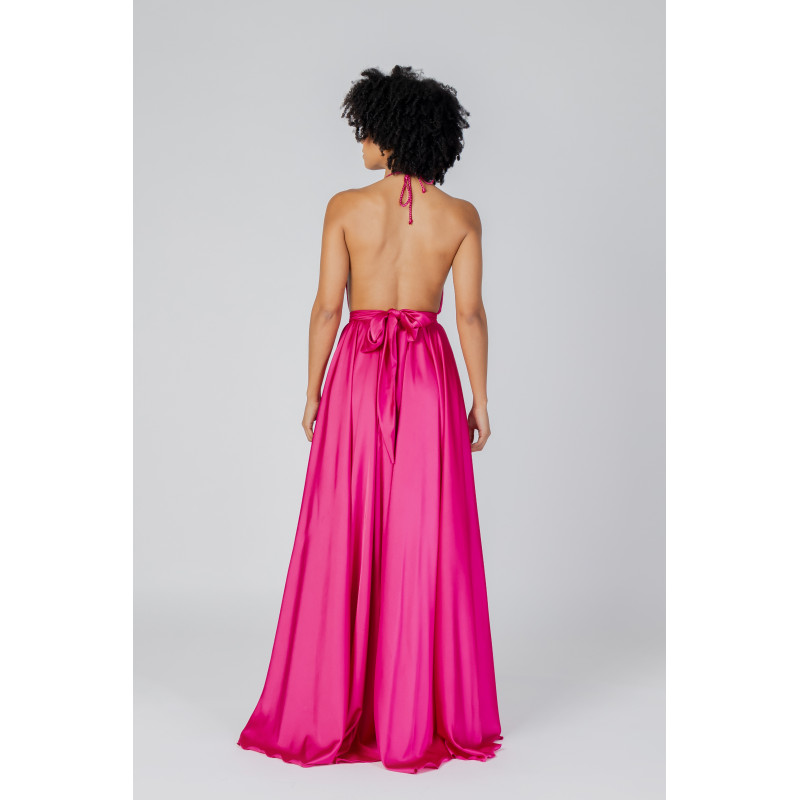 Sol Wears Women Dress WH7_11420500134_Fuxia Fuchsia