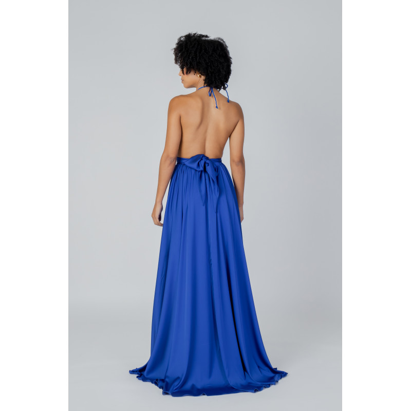 Sol Wears Women Dress WH7_11420500010_Blu Blue