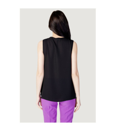 Hanny Deep Tank Top F551XBC38 Black