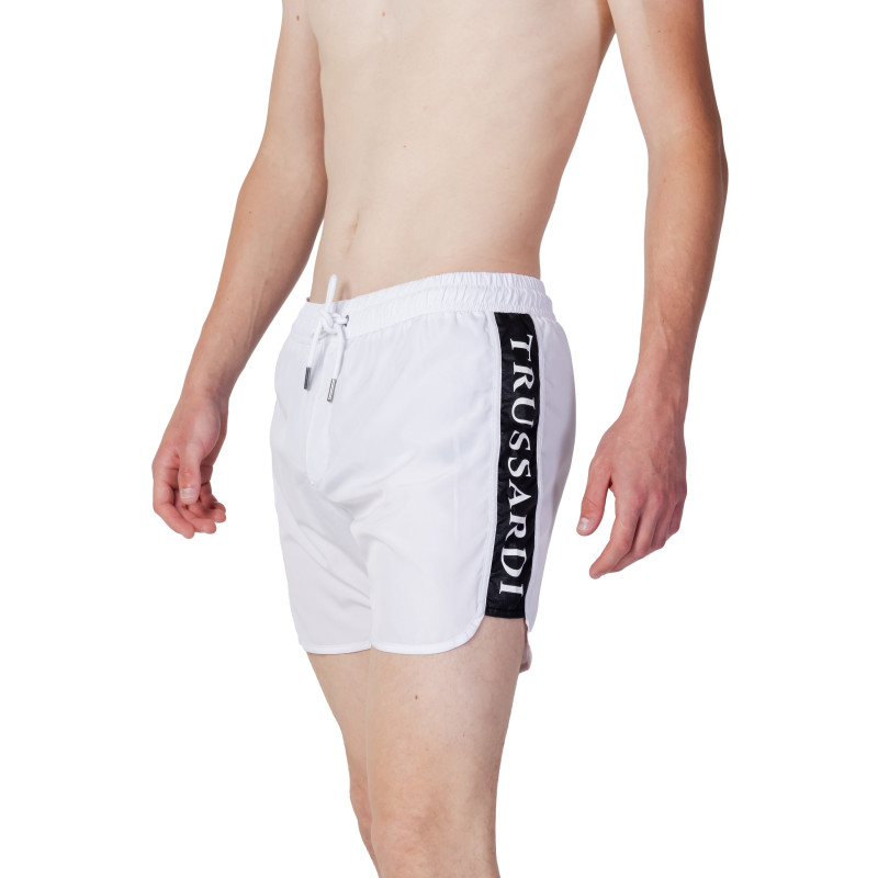 Trussardi Beachwear Swimwear TRU1MBM02 White