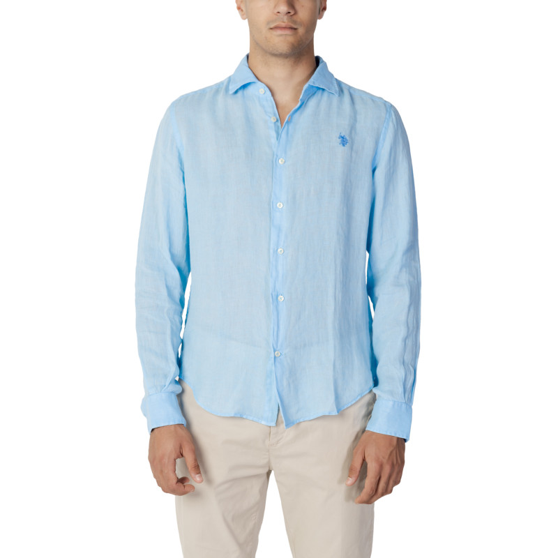 U s  Polo Assn  Shirts 53400 65742 Light Blue