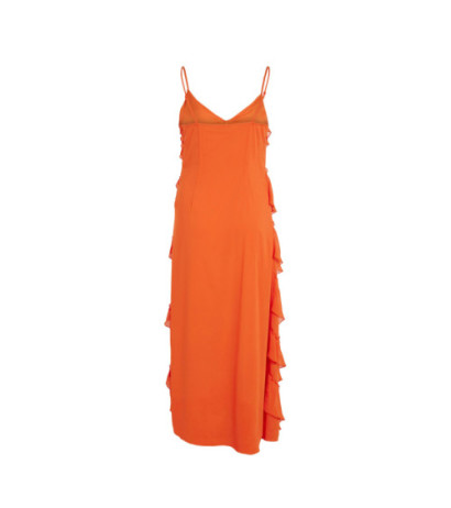 Vila Clothes Dress 14085368 Orange