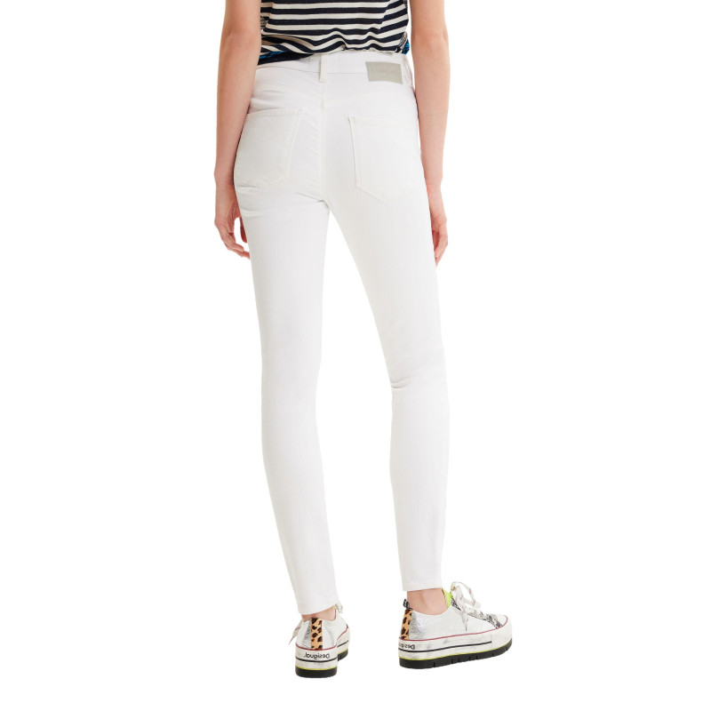 Desigual Jeans 23SWDD21 White