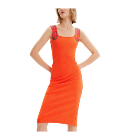 Desigual Dress 23SWVKA0 Orange