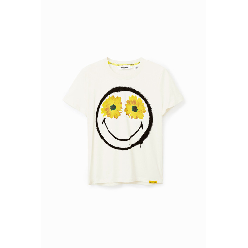 Desigual T-shirts 23SWTKA0 White