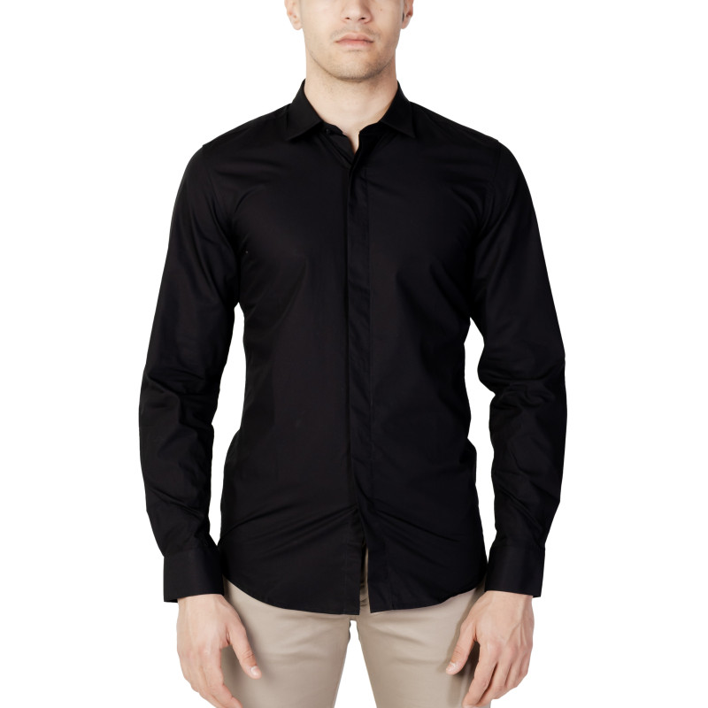 Antony Morato Shirts MMSL00691-FA400078 Black