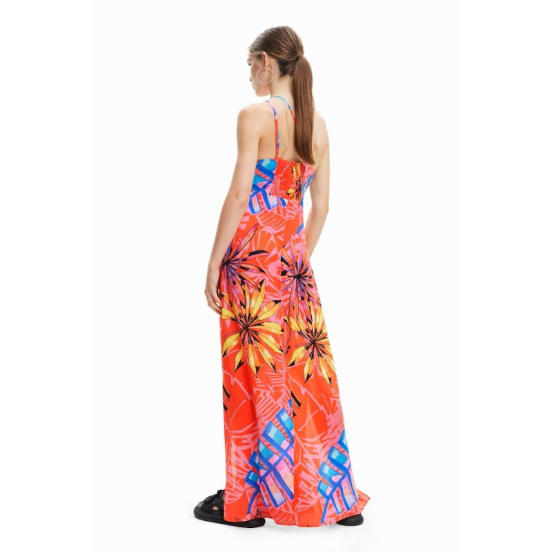 Desigual Dress 23SWMW03 Orange