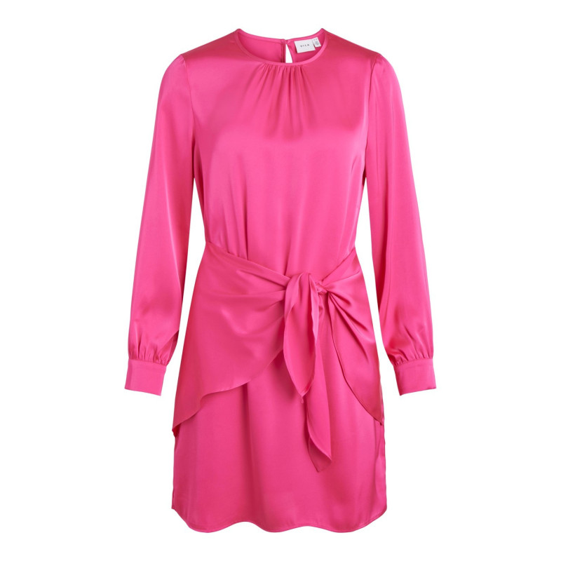 Vila Clothes Dress 1403842 Fuchsia