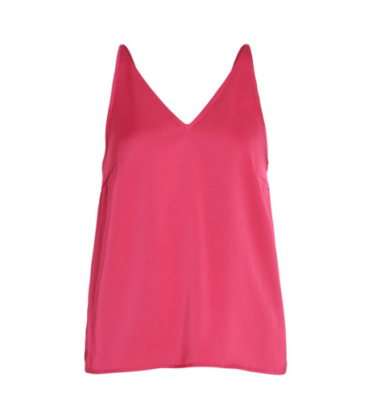 Vila Clothes Tank Top 14083347 Fuchsia