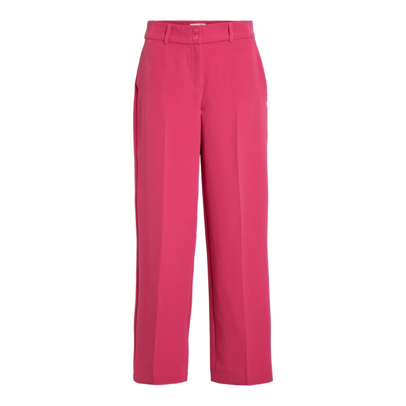 Vila Clothes Trousers 14082021 Fuchsia