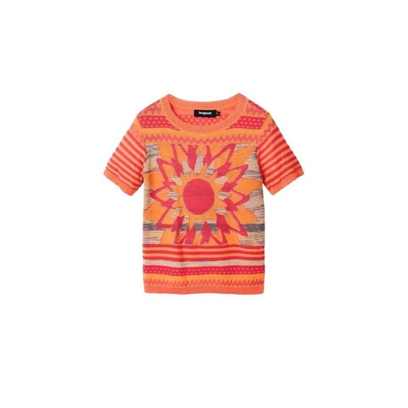 Desigual T-shirts 23SWTKAD Fuchsia