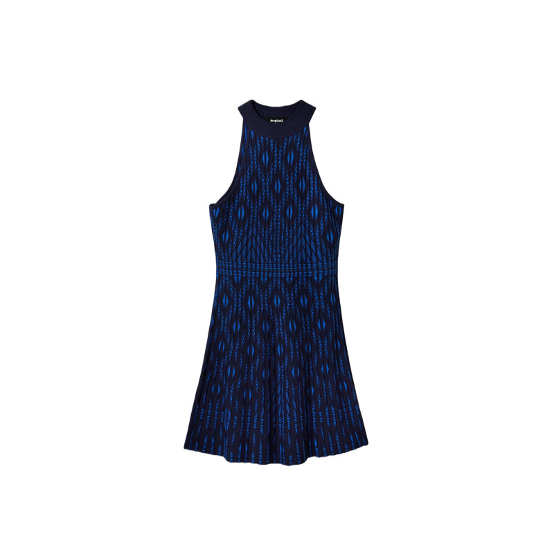 Desigual Dress 23SWVF10 Blue