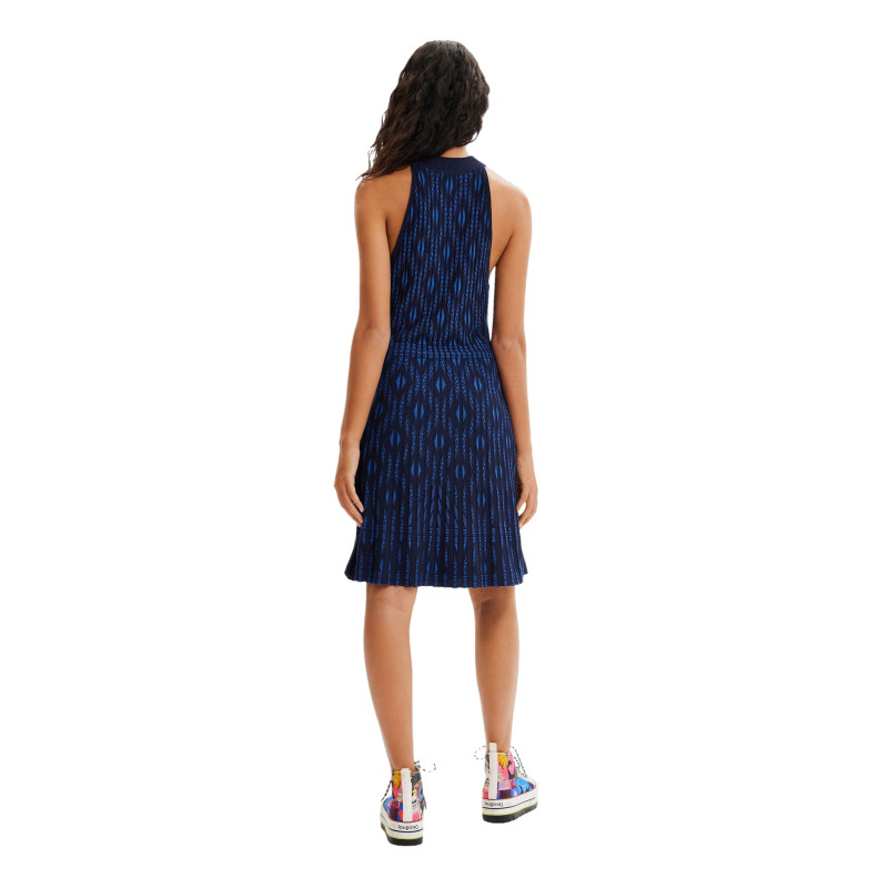 Desigual Dress 23SWVF10 Blue