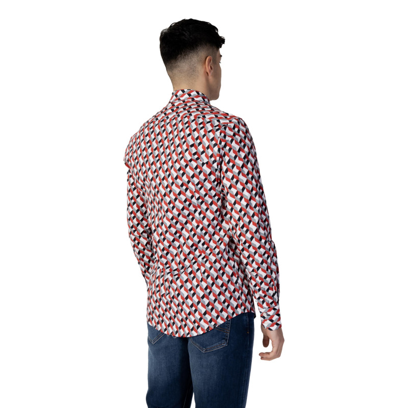 Antony Morato Shirts MMSL00628-FA430561 Red