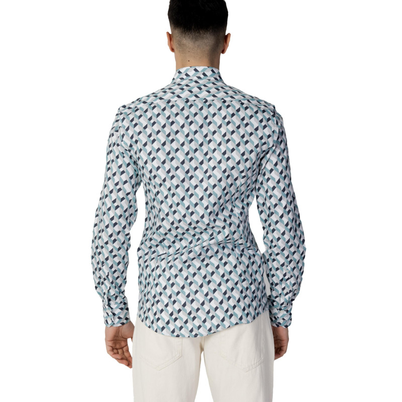 Antony Morato Shirts MMSL00628-FA430561 Blue