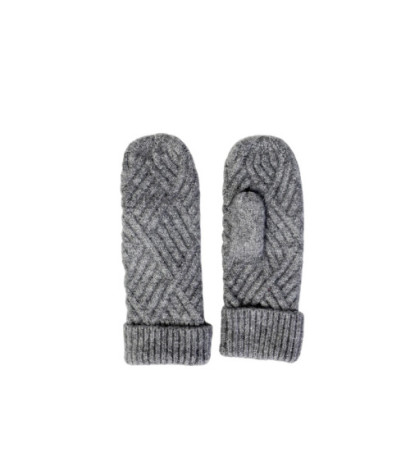 Pieces Gloves 17128179 Grey