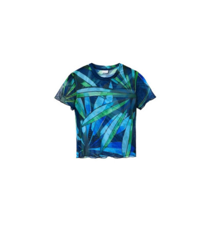 Desigual T-shirts 23SWMK19 Blue