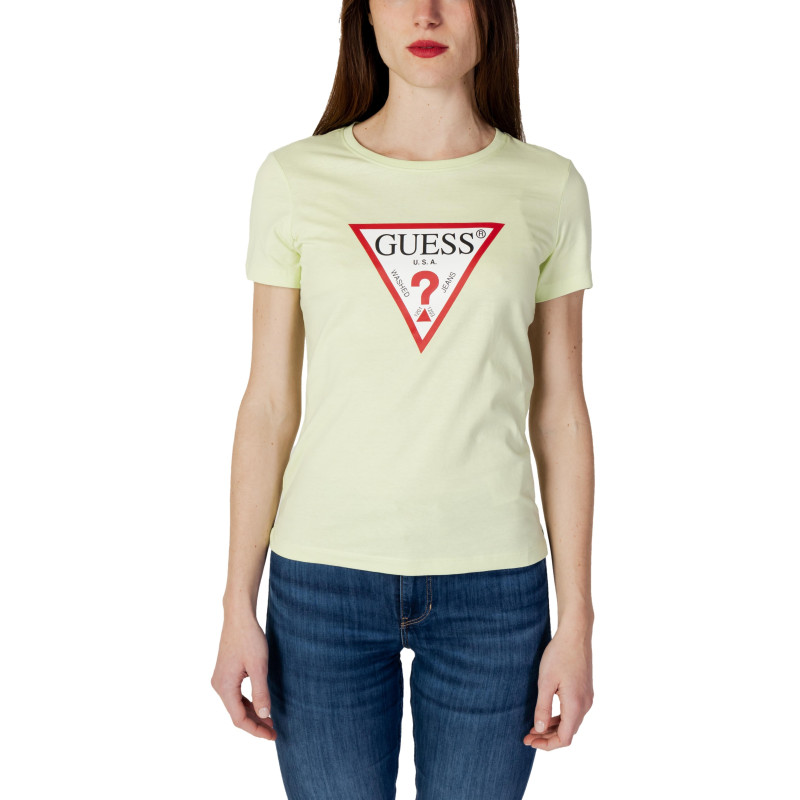 Guess T-shirts W1YI1BI3Z11 Green