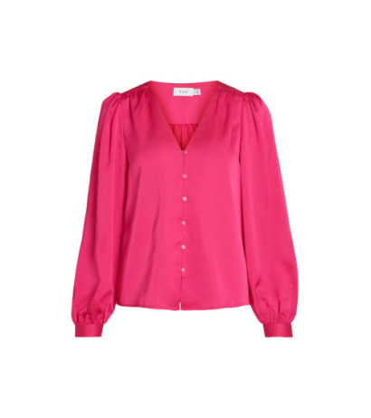 Vila Clothes Blouse 14074530 Fuchsia