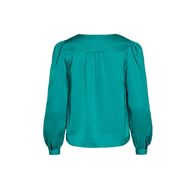 Vila Clothes Blouse 14074530 Green