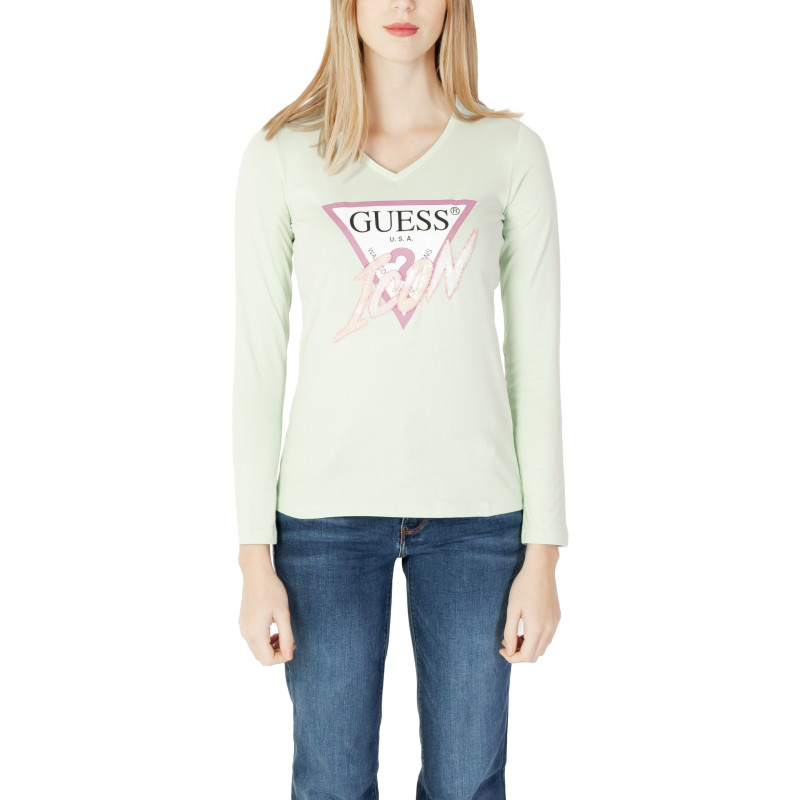 Guess T-shirts W3RI13I3Z14 Green