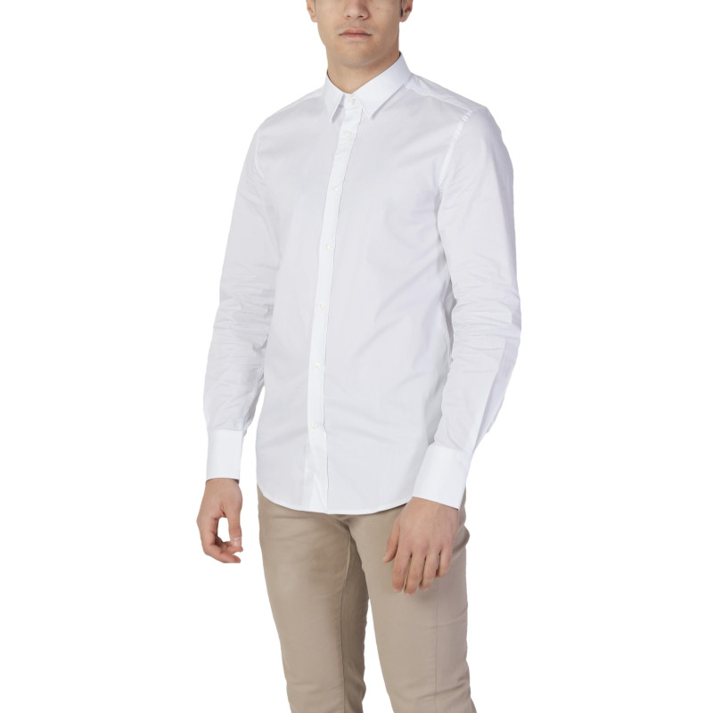 Antony Morato Shirts MMSL00694-FA450010 White