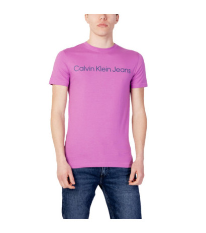 Calvin Klein Jeans T-shirts INSTITUTIONAL LOGO S Purple