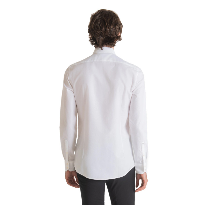 Antony Morato Shirts MMSL00690-FA440047 White