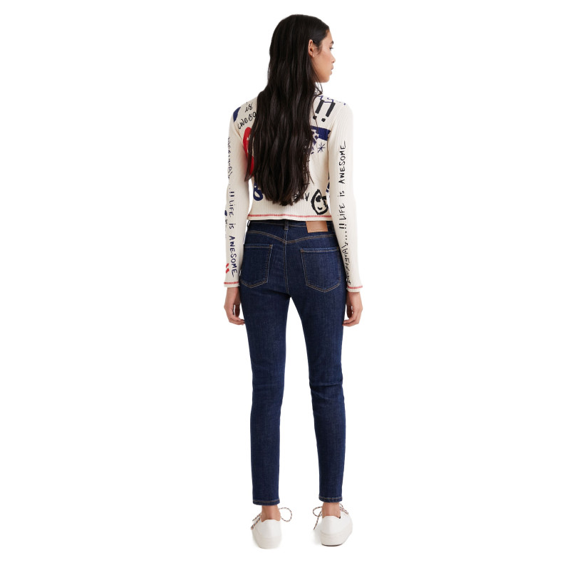 Desigual Jeans 22SWDD04 Blue