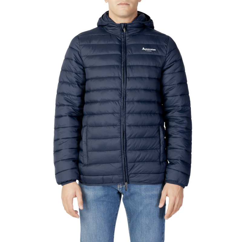 Aquascutum Jacket ACTIVE HOODIE Blue