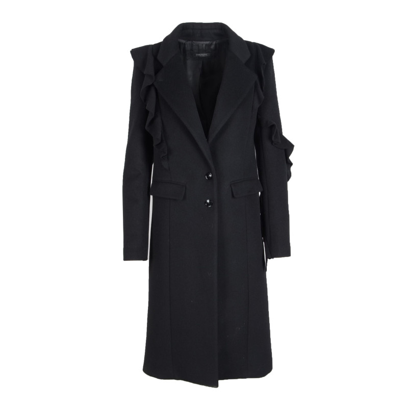 Patrizia Pepe Sera Coat 957579 Nero Black